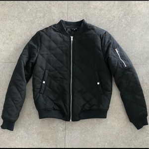 BLVD Black Bomber Jacket